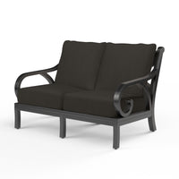Sunset West Monterey Aluminum Loveseat with Cushion