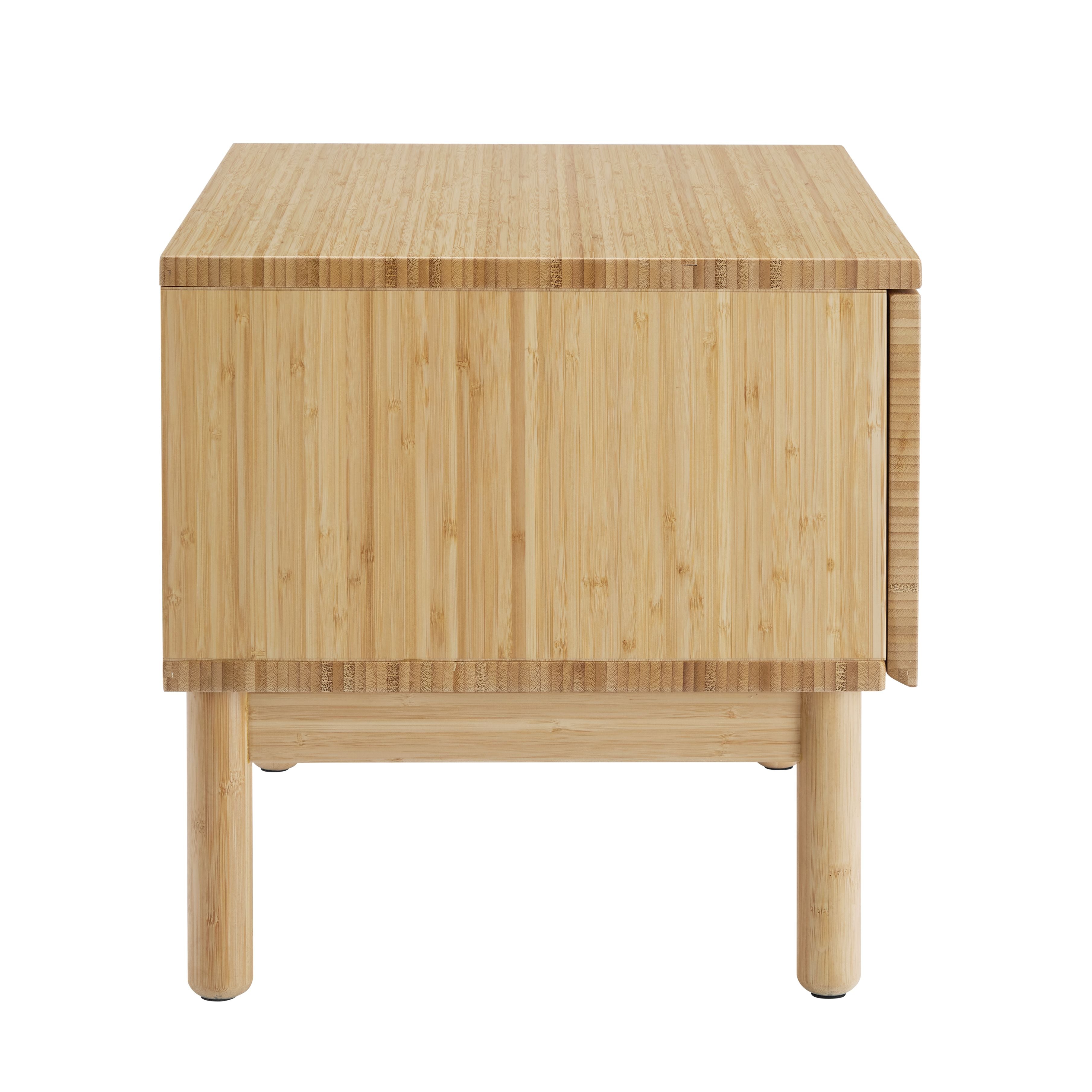 Greenington Monterey 1 Drawer Nightstand, Wheat