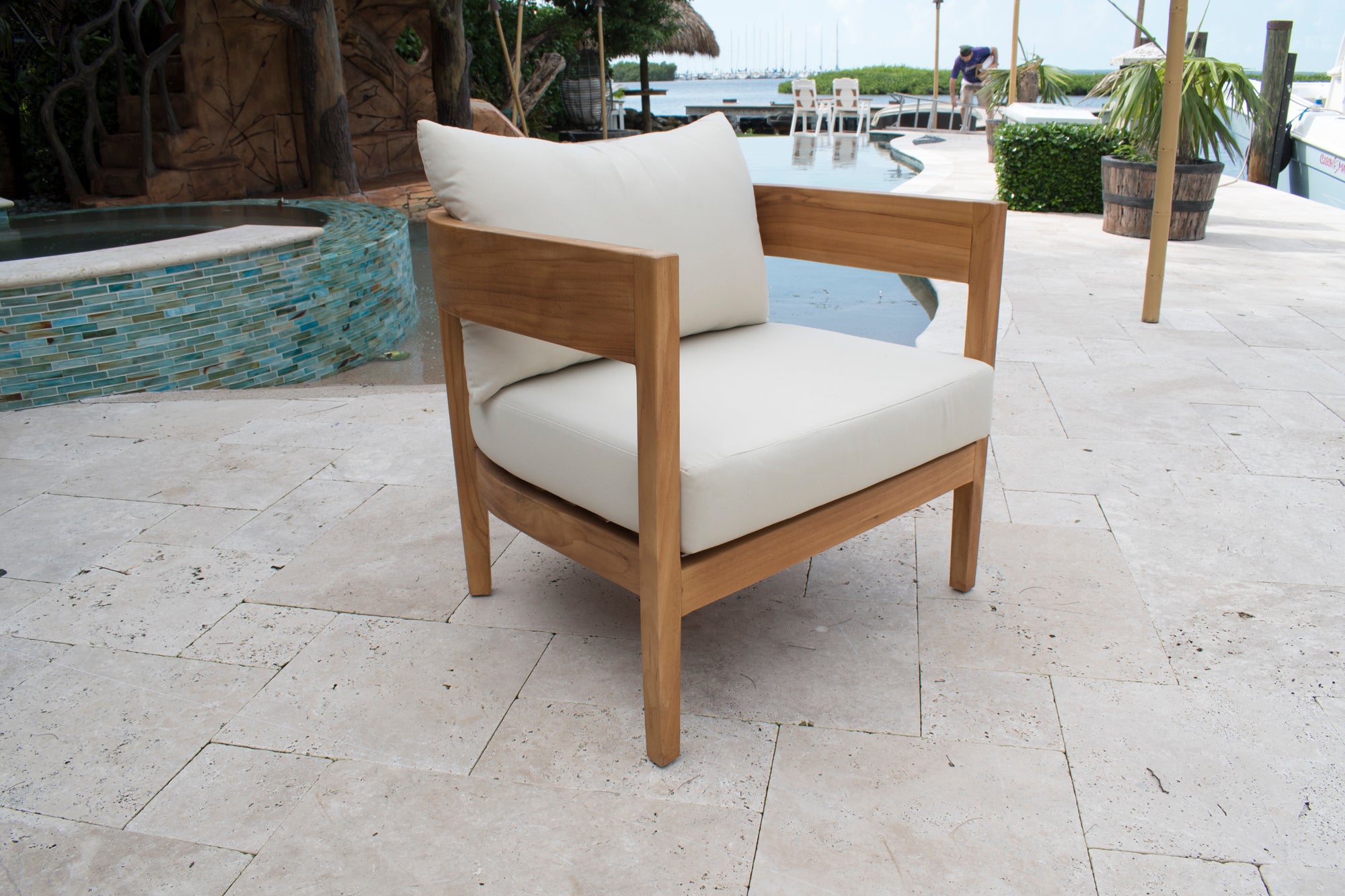 Panama Jack Outdoor Bali Lounge Chair