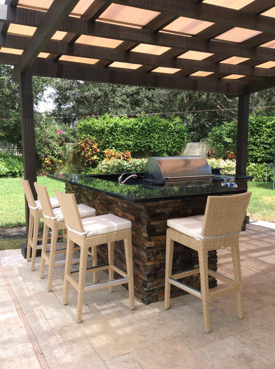 Panama Jack Outdoor Austin Barstool