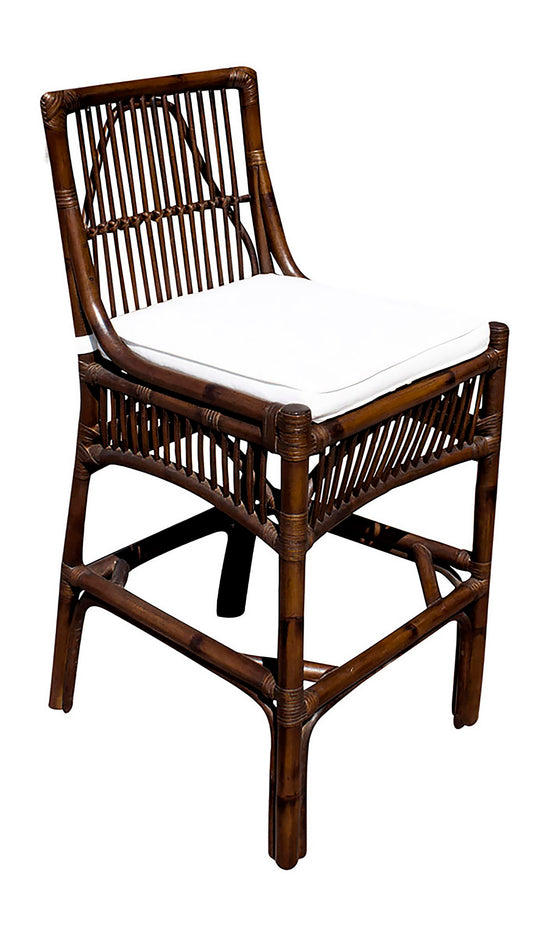 Panama Jack Sunroom Bora Bora Barstool with Cushion