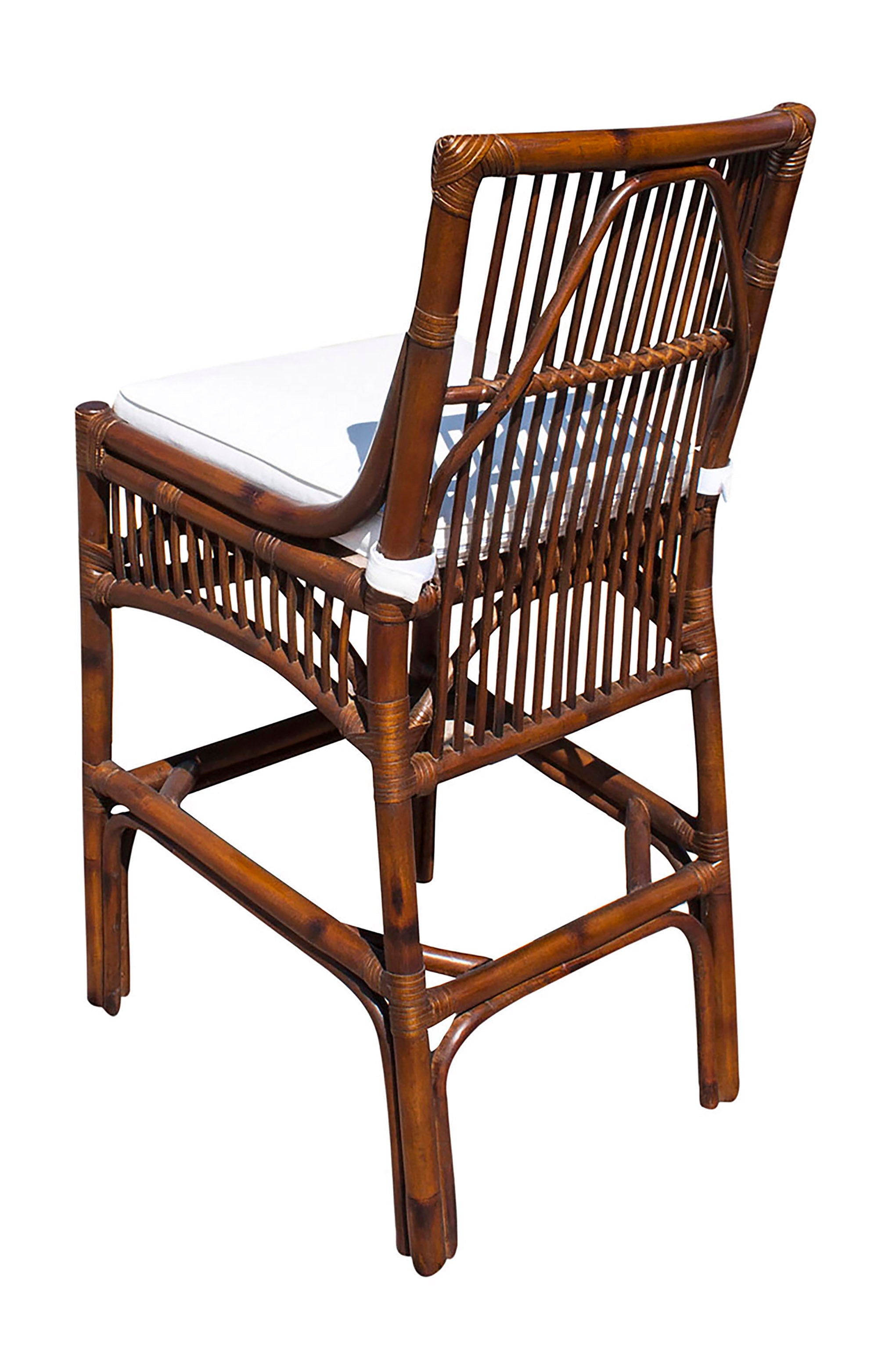 Panama Jack Sunroom Bora Bora Barstool with Cushion