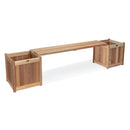 All Things Cedar 3/5-Piece Planter Bench Set