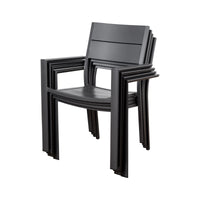 International Home Miami Atlantic Koningsdam 4 Piece Patio Armchair Set