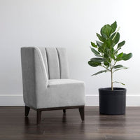 Sunpan Modular Banquette Corner Seat Abbington Navy / Polo Club Stone