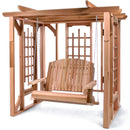 All Things Cedar Pergola Swing Set