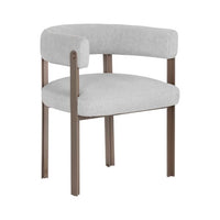 Sunpan Sheila Dining Armchair - Hemingway Marble