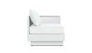 Azzurro Living Porto Sectional Sofa In Matte White/Charcoal Aluminum Frame - Build Your Own
