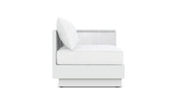 Azzurro Living Porto Sectional Sofa In Matte White/Charcoal Aluminum Frame - Build Your Own