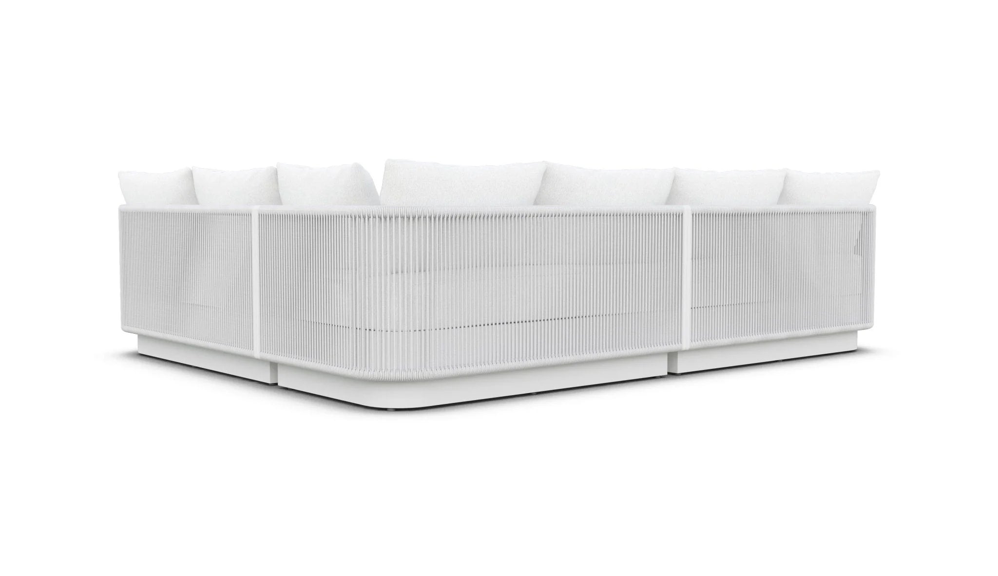 Azzurro Living Porto Sectional in White - Build Your Own