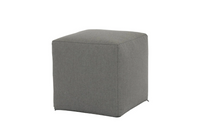 Sunset West Bazaar 18"Pouf Cube in Heritage Granite