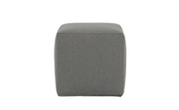 Sunset West Bazaar 18"Pouf Cube in Heritage Granite