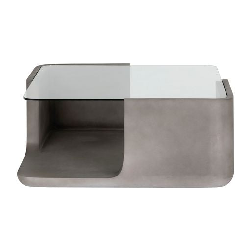 Sunpan Odis Coffee Table Grey / White