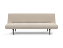 Innovation Living Unfurl Sofa in Dark Wood Legs