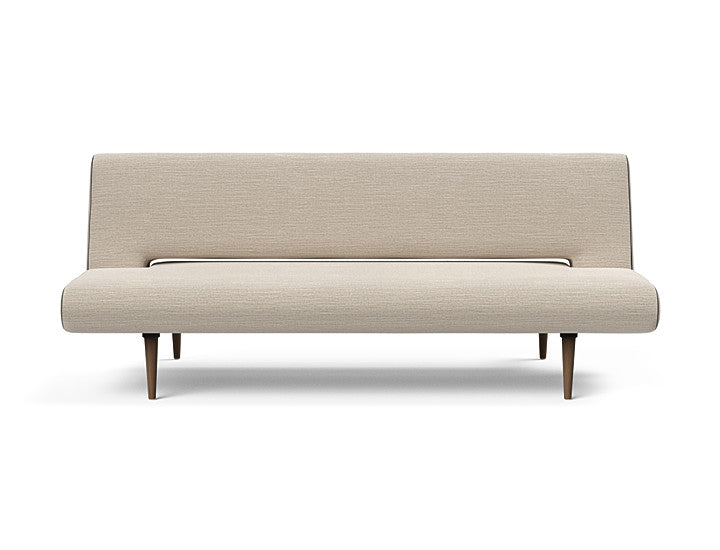 Innovation Living Unfurl Sofa in Dark Wood Legs