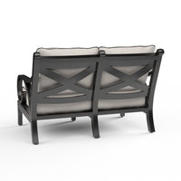 Sunset West Monterey Aluminum Loveseat with Cushion