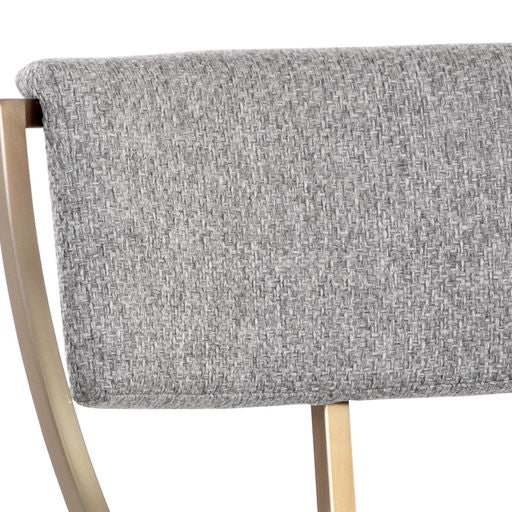 Sunpan Makena Counterstool Monument Oatmeal / Pebble