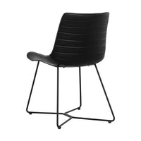 Sunpan Gracen Dining Chair in Hazelnut / Nightfall Black