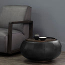 Sunpan Zenzi Storage Coffee Table in Bravo Black