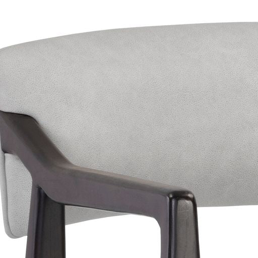 Sunpan Keagan Barstool in Saloon Light Grey