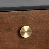 Sunpan Keely Nightstand Black Marble - Cafe