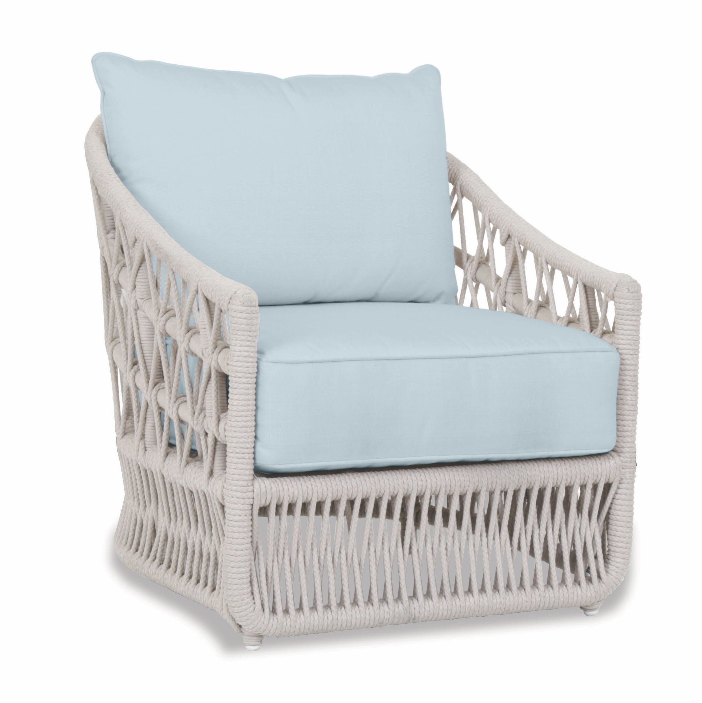 Sunset West Dana Rope Club Chair with Cushion