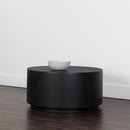 Sunpan Rubin Coffee Table Black and Terrazzo