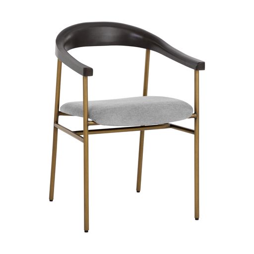 Sunpan Giorgio Dining Armchair - Polo Club Stone