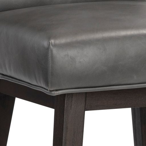 Sunpan Brenan Counter Stool in Bravo Admiral / Cognac / Zenith Alabaster