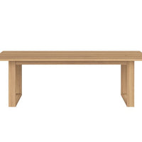 Sunpan Tropea Dining Table 94'' Natural / Smoke Grey