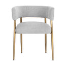 Sunpan Maestro Dining Armchair Abbington Navy / Belfast Heather Grey