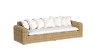 Sunset West Playa Sofa in Soothe Pearl with Flange Welt