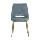 Sunpan Radella Dining Chair Bergen French Blue / Bergen Taupe