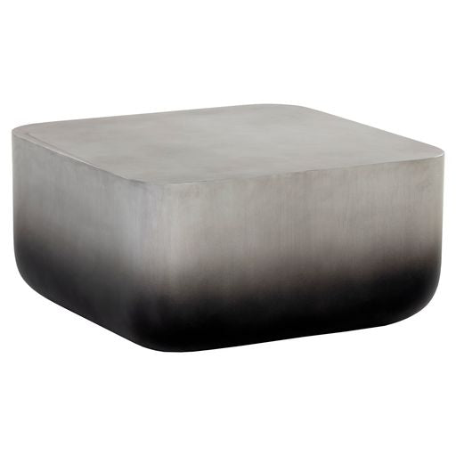 Sunpan Strut Coffee Table Black Ombre / Marble Look