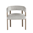 Sunpan Sheila Dining Armchair - Hemingway Marble