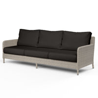 Sunset West Manhattan Ottoman with Cushion