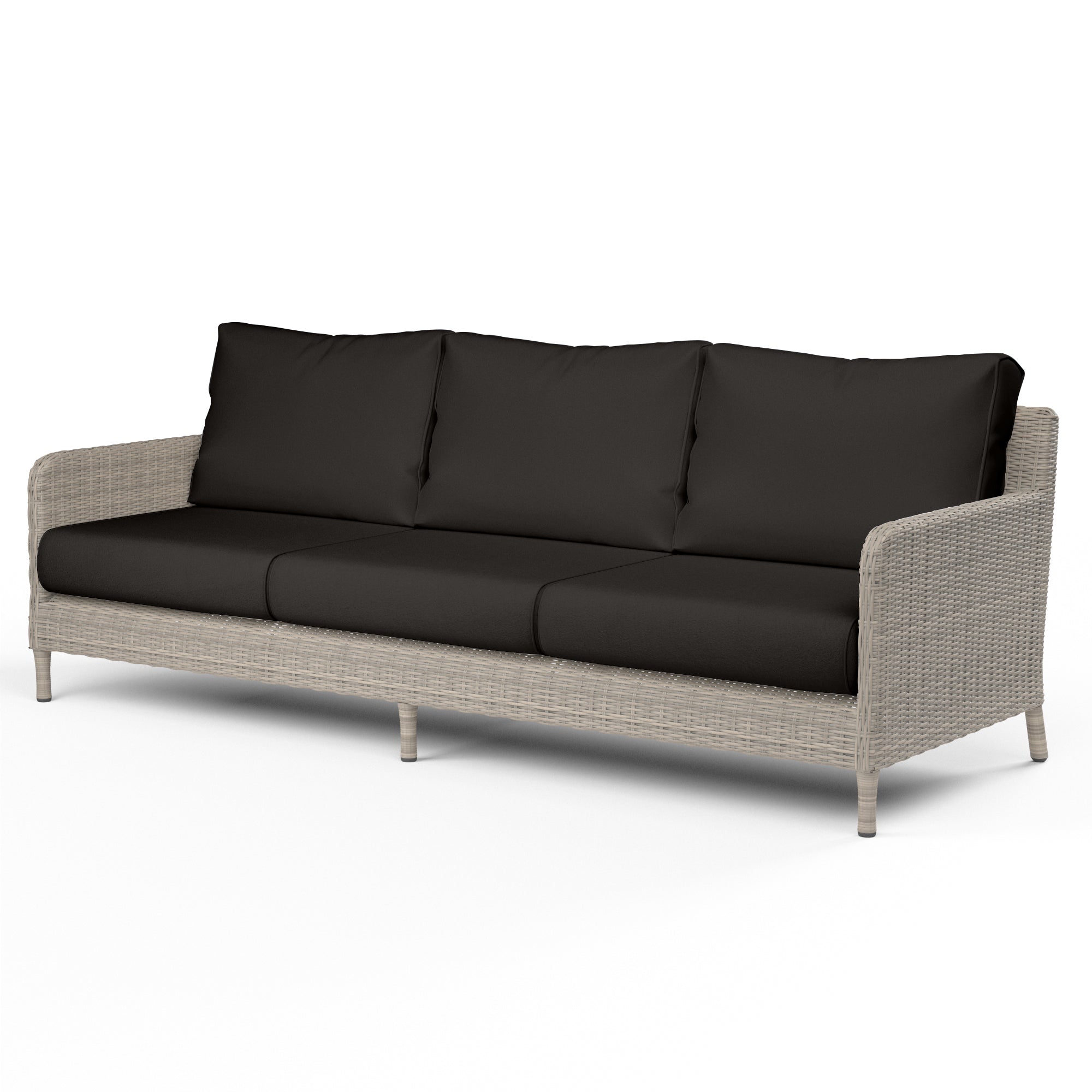 Sunset West Manhattan Ottoman with Cushion
