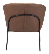 Zuo Modern Quinten Accent Chair Vintage in Brown/Gray