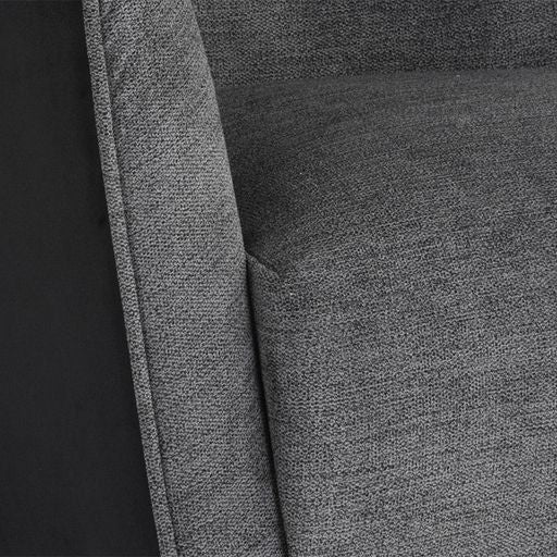 Sunpan Sorrel Lounge Chair Polo Club Kohl Grey Abbington Black / Polo Club Stone Antonio Charcoal