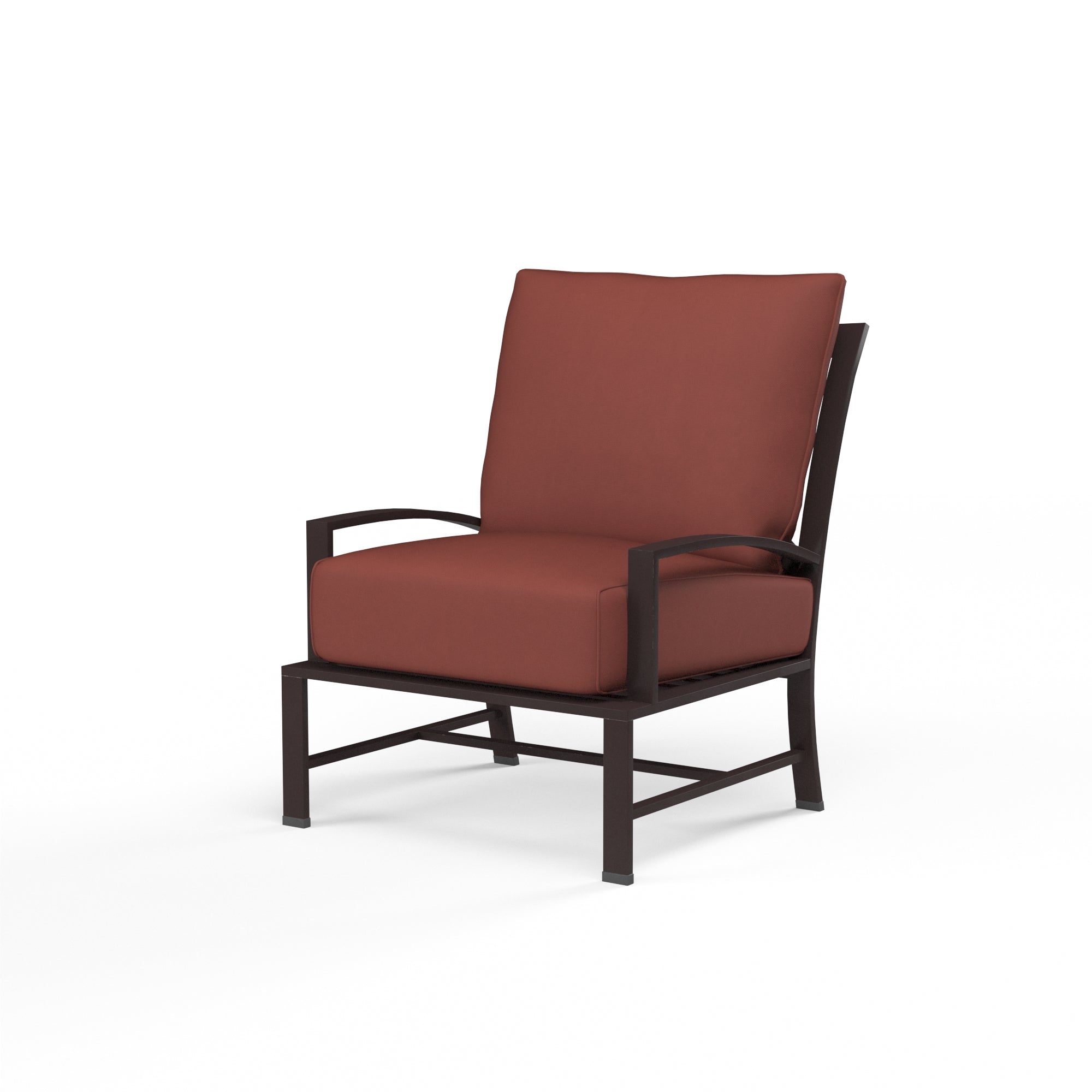 Sunset West La Jolla Aluminum Club Chair with Cushion