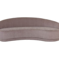 Sunpan Kendra Sofa in Altro Cappuccino / Planet Lilac