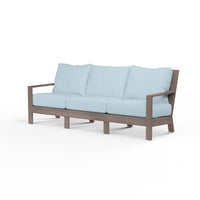 Sunset West Laguna Aluminum Sofa with Cushion