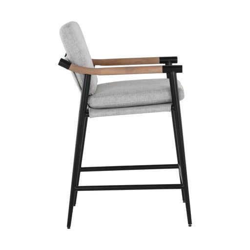 Sunpan Meadow Counter Stool - Vault Fog