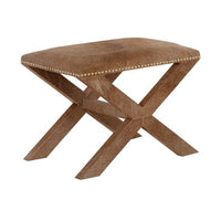 Sunpan Theodora Stool Grey / Brown