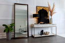 Sunpan Kezna Table Lamp Black Marble-Matte Black / White Marble-White Black
