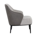 Sunpan Nairobi Lounge Chair Belfast Heather Grey / Bravo Ash