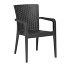 Rainbow Outdoor Alberta 7-Piece Dining Set-Brown