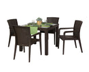 Rainbow Outdoor Alberta 5-Piece Dining Set