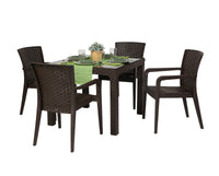 Rainbow Outdoor Alberta 5-Piece Dining Set