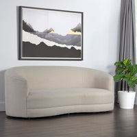 Sunpan Grimaldi Sofa in Liv Dove / Liv Sand